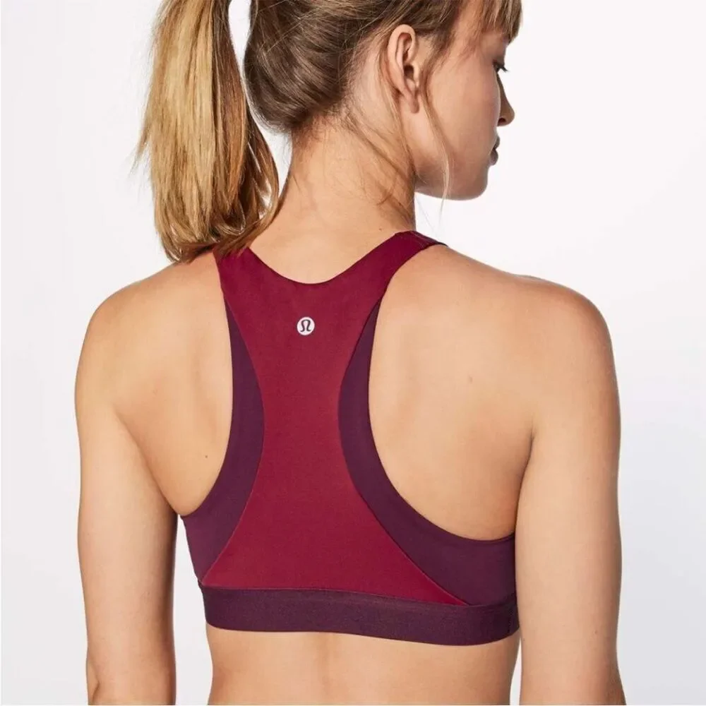 EUC LULULEMON ATHLETICA SPORTS BRA SIZE 2